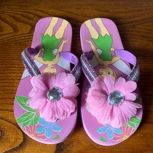 3 for $8; Tinker Bell Flip flops, size girls 13/1